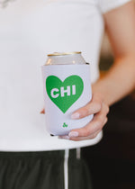 Green Chi Heart Can Cooler