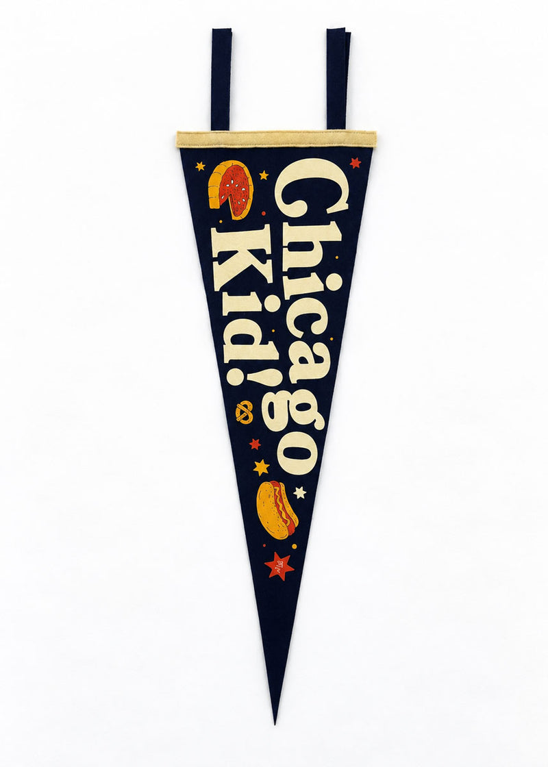 Big Chicago Foodie Pennant