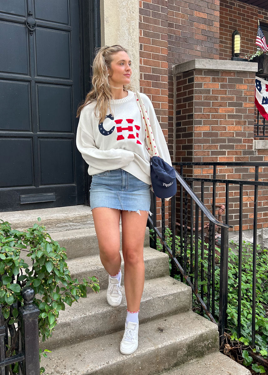 Chi Crewneck Sweater