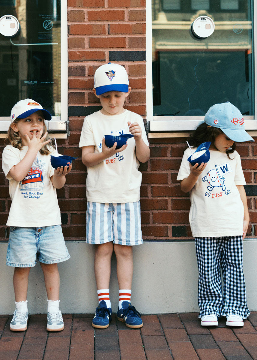 Toddler Cubs Clark Hat - Ivory & Royal