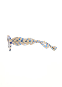 Cloud 9 Sunnies - Check Navy,