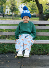 MAD HTR Chicago Pom Beanie - Youth - Cobalt