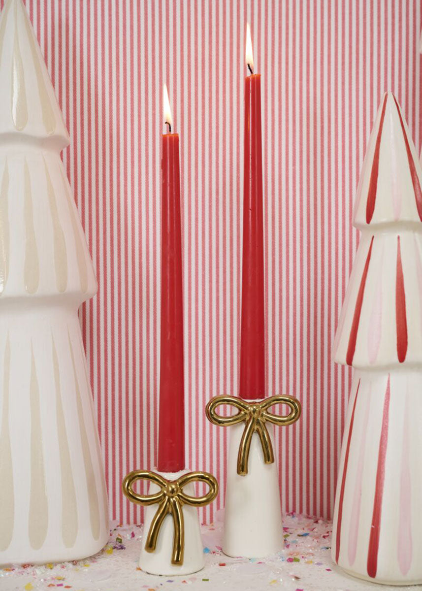 Coquette Bow Candleholder