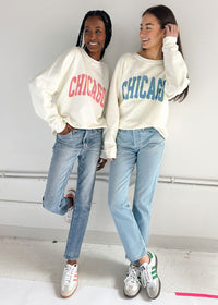 Chicago Classic Crew Sweatshirt - Blue & Green