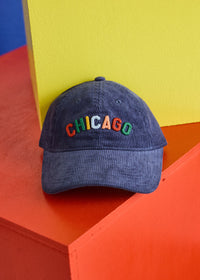 Youth Sweet Home Chicago Dad Hat - Navy