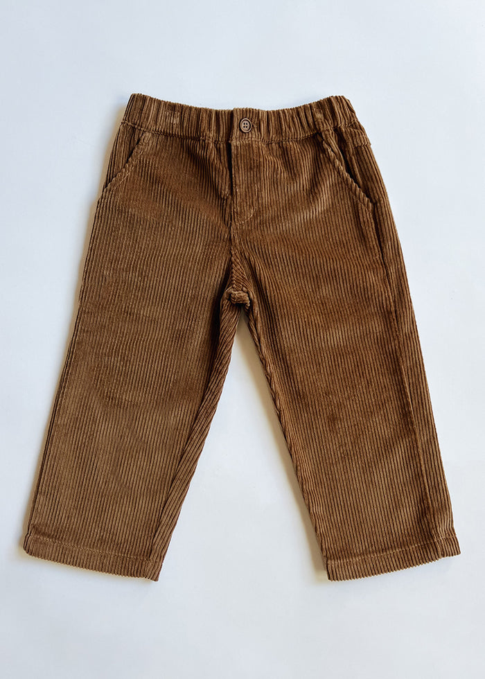 Cozy Corduroy Pants - Brown