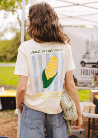Green City Market Corn Oversized Tee