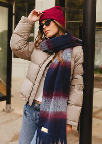 MAD HTR Ribbed Knit Beanie - Adult - Burgundy