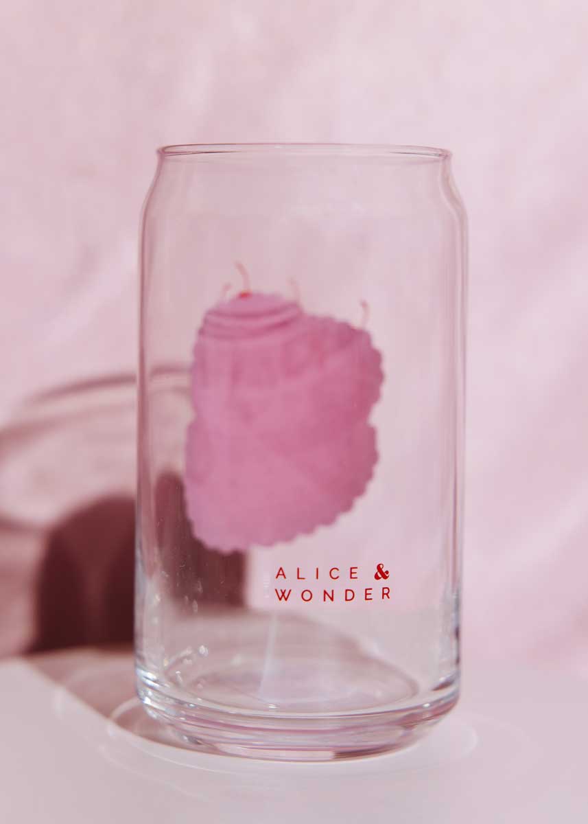 Chicago Forever Cake Can Glass