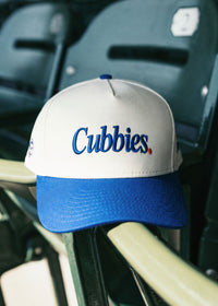 Youth Cubs Cubbies. Hat - Ivory & Majestic Blue