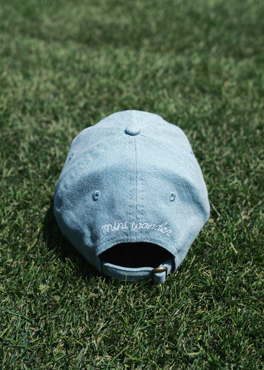 Youth Chicago 1876 Denim Dad Hat - Light Denim