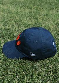 Youth Cubs Felt Applique Dad Hat - Navy