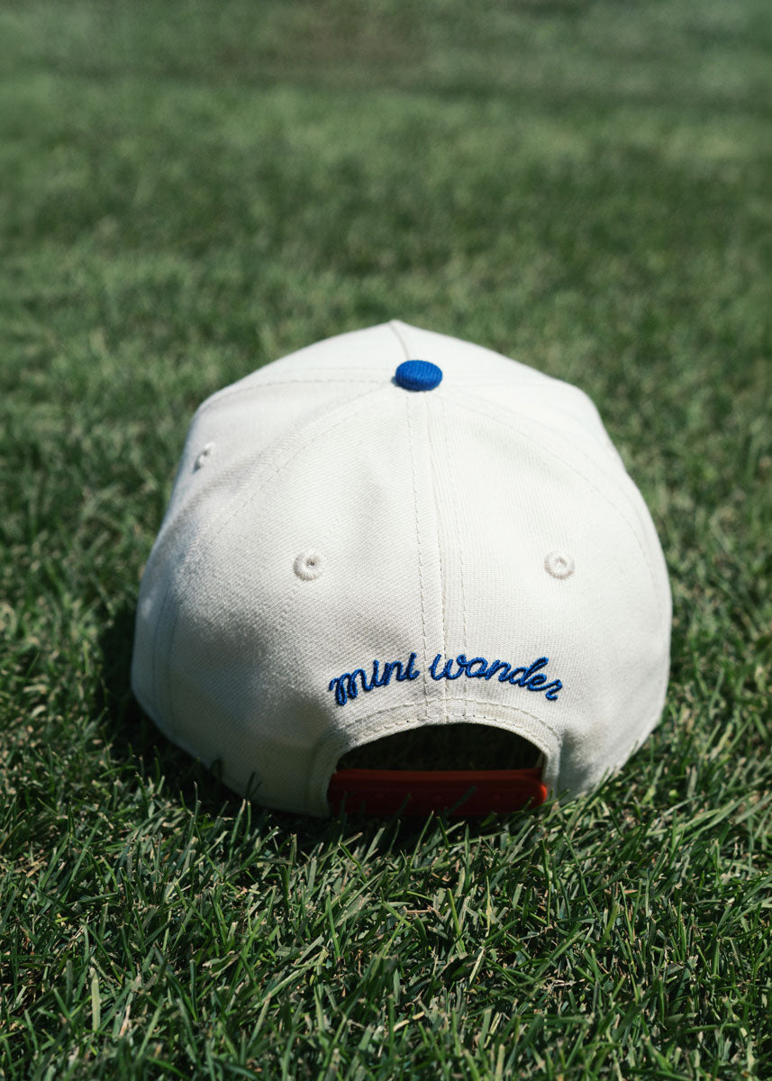 Youth Cubs Clark Hat - Ivory & Royal