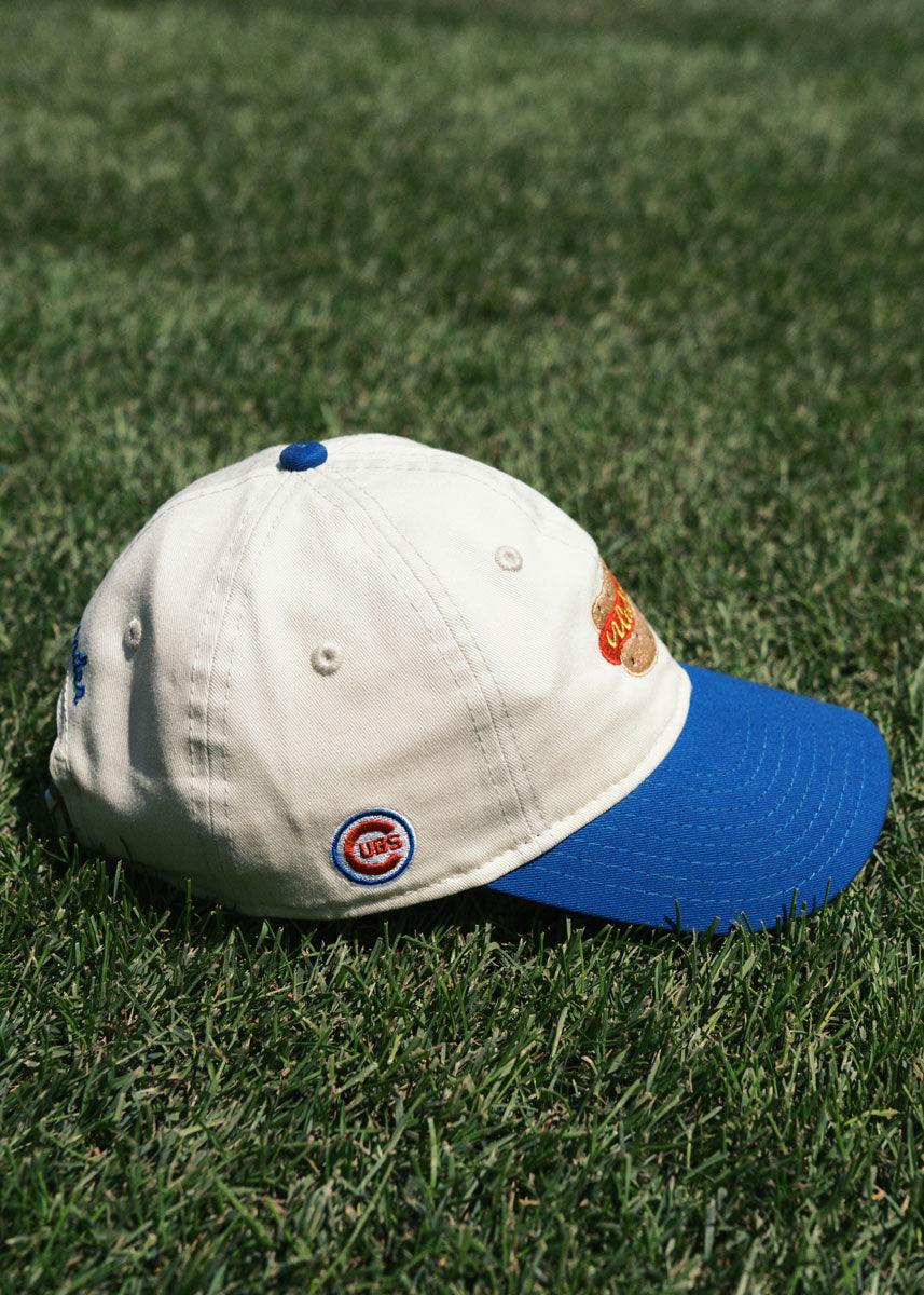 Toddler Cubs Hot Dog Two-Tone Hat - Ivory & Royal