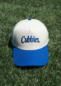 Youth Cubs Cubbies. Hat - Ivory & Majestic Blue