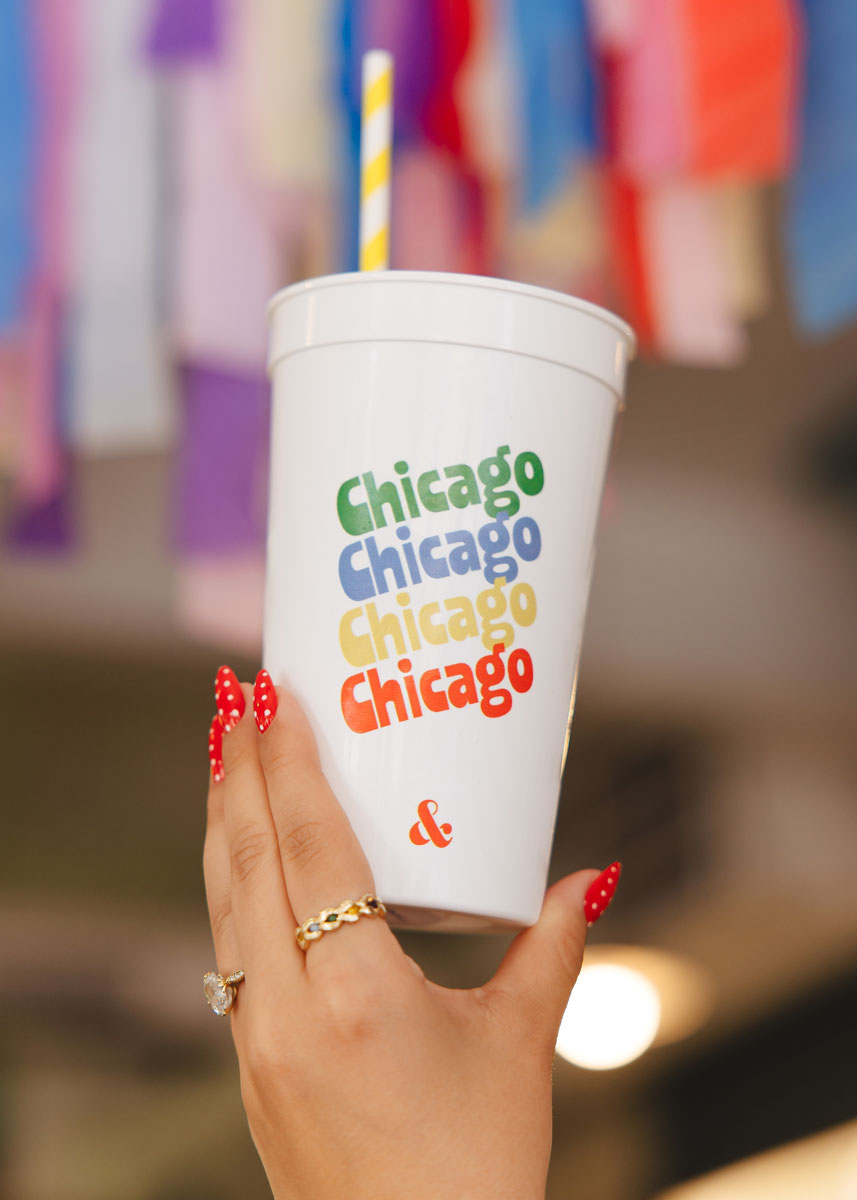 Chicago Retro Stadium Cup