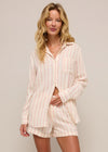 Saturday Stripe Shirt - Bone