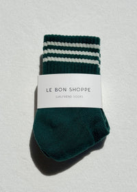 Girlfriend Socks - Hunter Green
