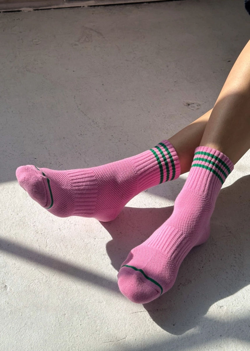 Girlfriend Socks - Rose Pink