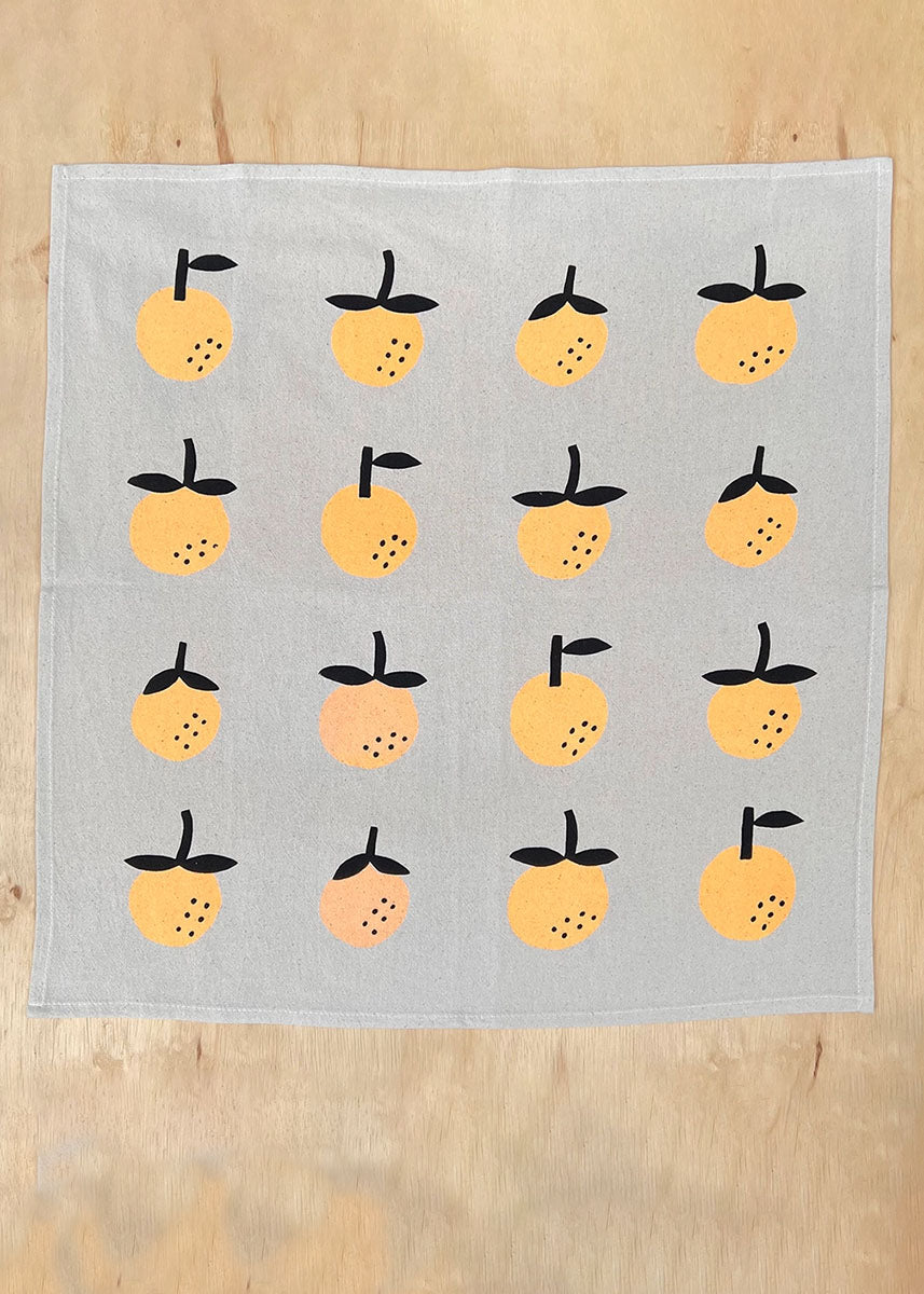 Oranges Tea Towel
