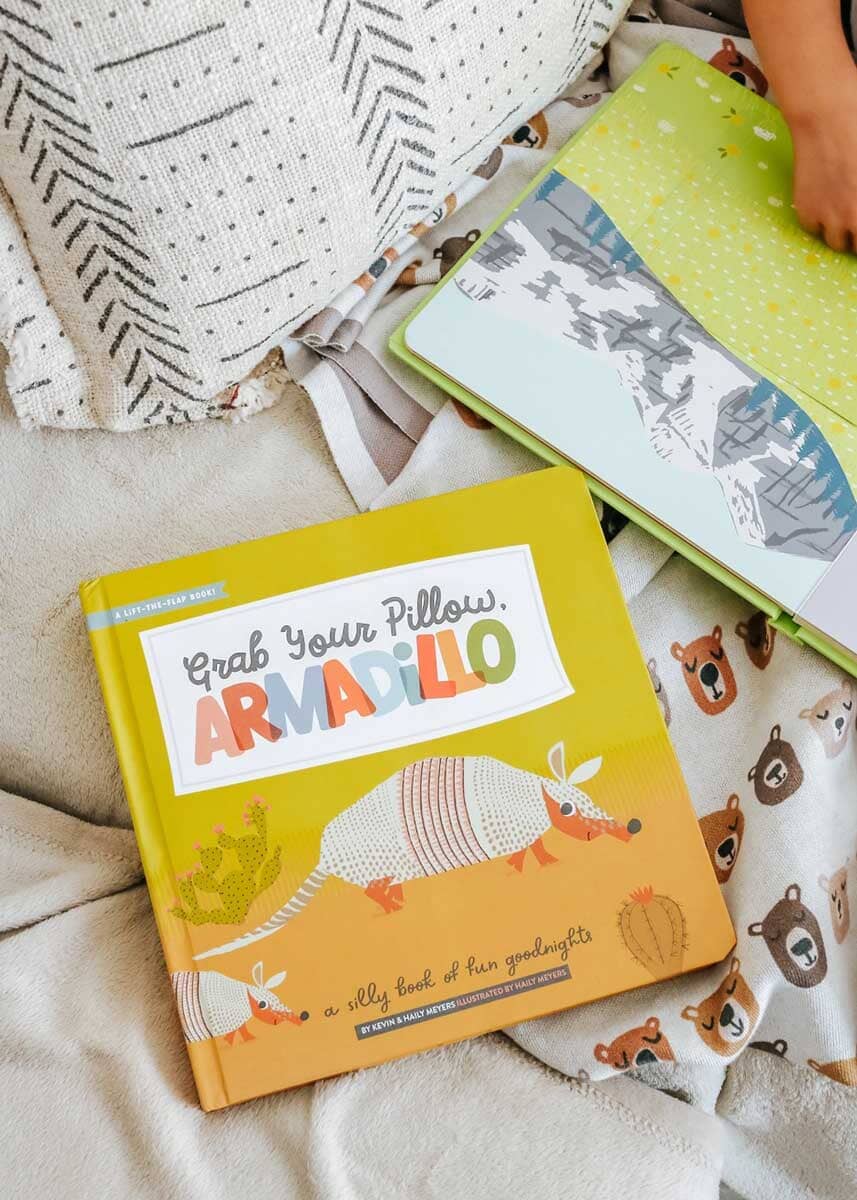 Grab Your Pillow, Armadillo Book