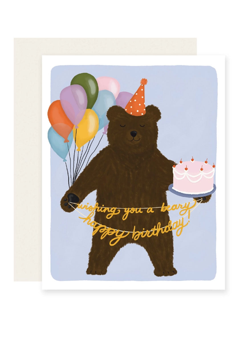 Beary Happy Birthday Card