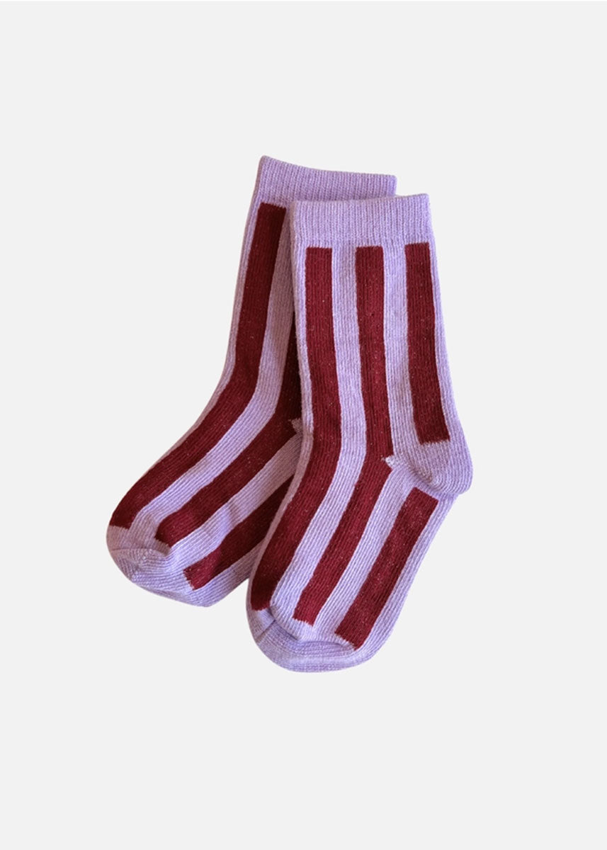 Stripe Socks - Violet