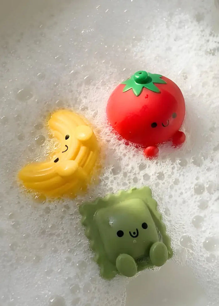 Itzy Splash Pals Bath Toys - Pasta