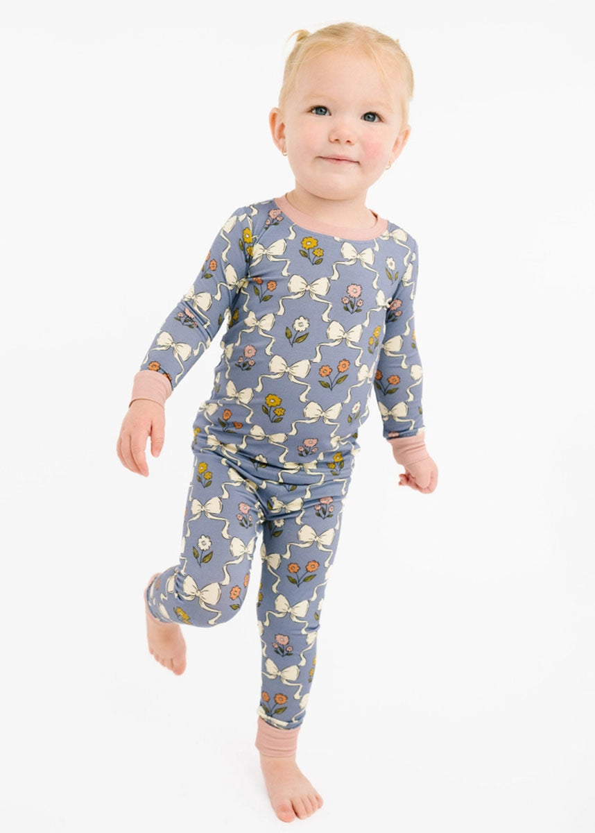 Bamboo Two-Piece Jammies Set - Bow Blooms