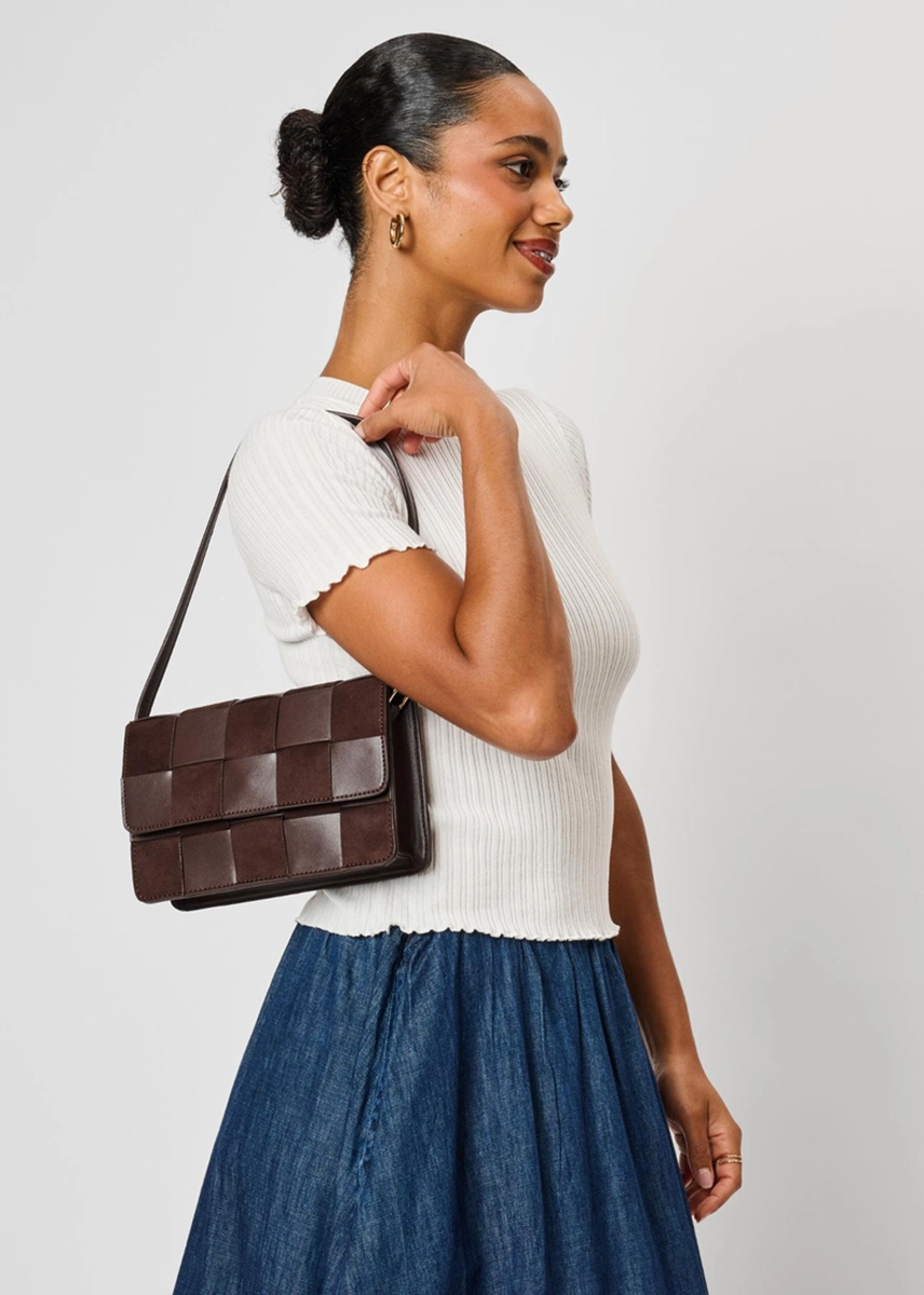 Tanya Crossbody - Chocolate