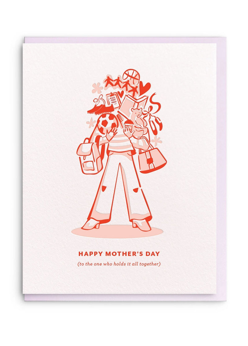 Holds It Together Mother's Day Card