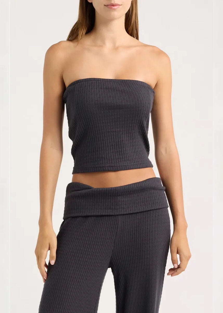 Sweet Coast Tube Top - Black Sands