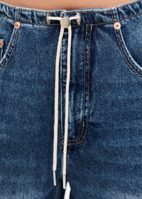 Madison Mid-Rise Wide Leg - Vintage Blue