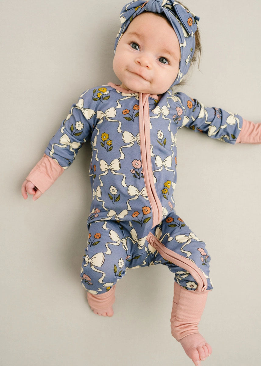 Bamboo Sleeper Jammies - Bow Blooms