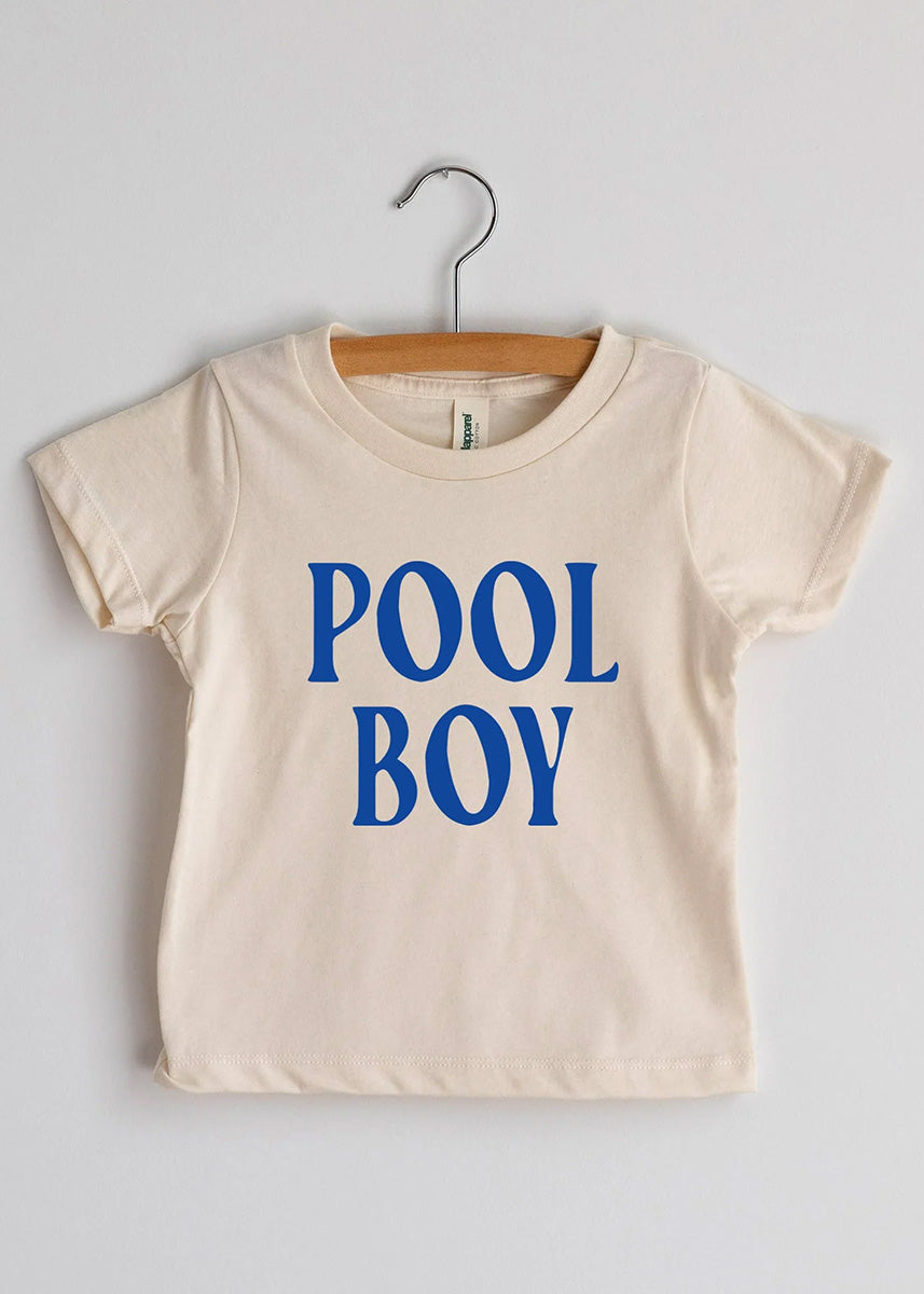 Pool Boy Organic Toddler Tee