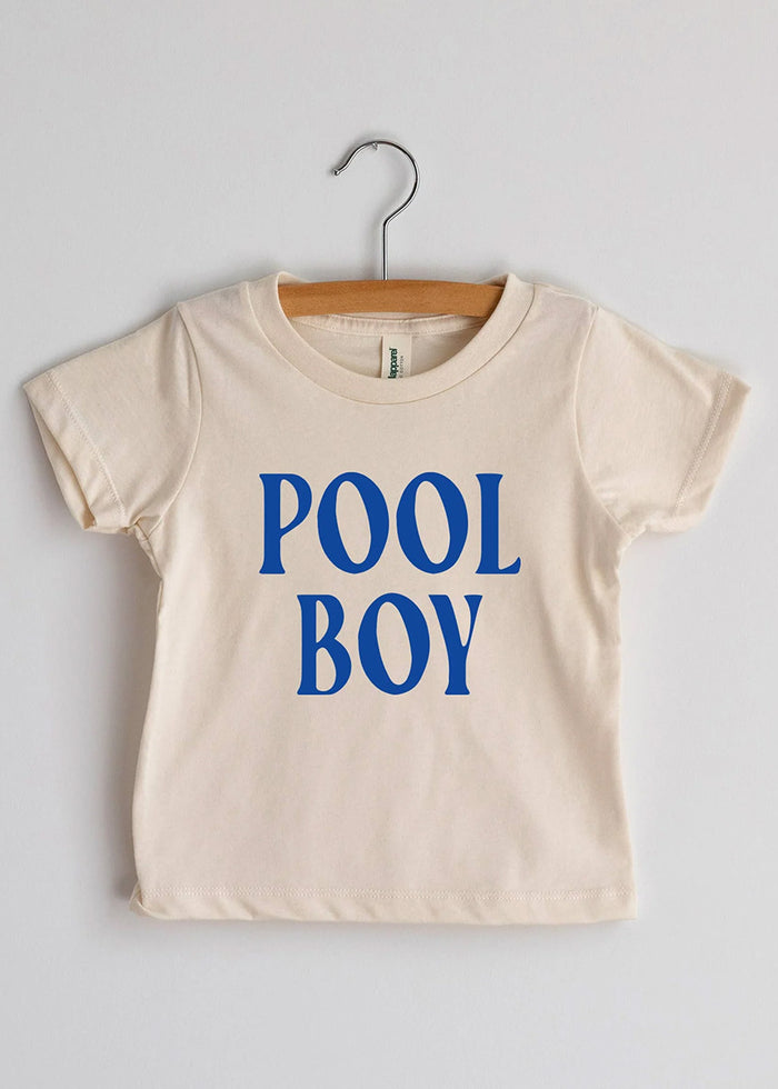 Pool Boy Organic Toddler Tee