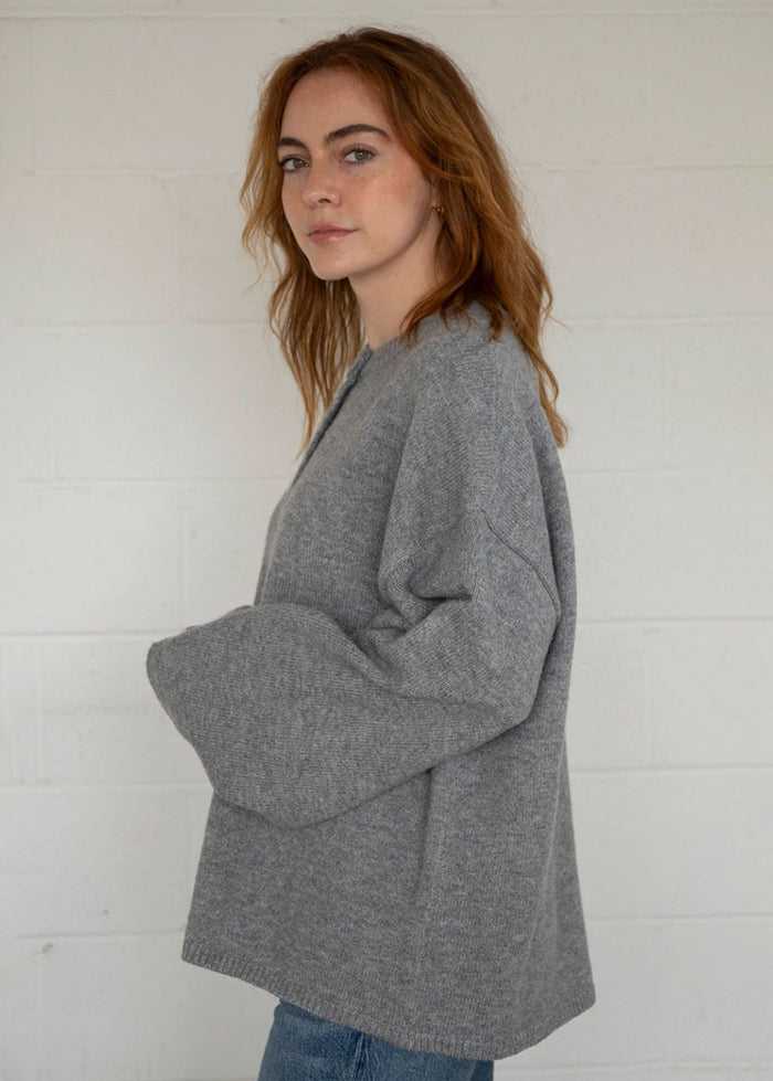 Juniper Cardigan - Heather Grey