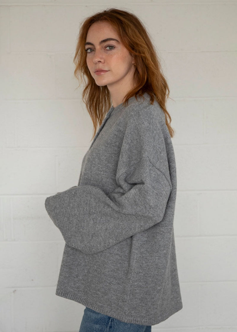 Juniper Cardigan - Heather Grey