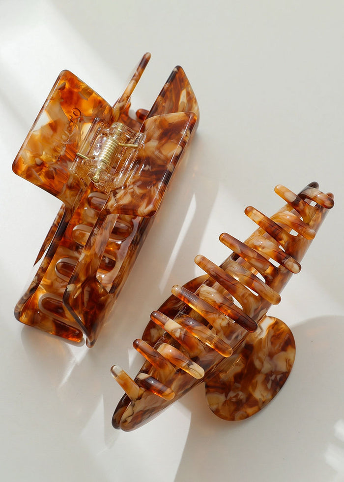 Autumn Leaves Claw Clips