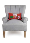 Be Merry Pom Pom Hook Pillow