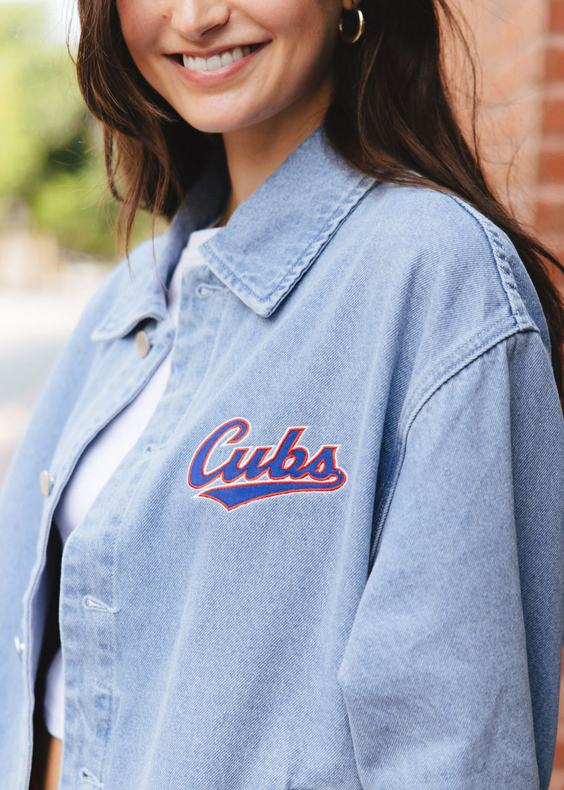 Cubs Denim Patch Jacket