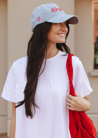 Chicago 1876 Denim Dad Hat - Light Denim