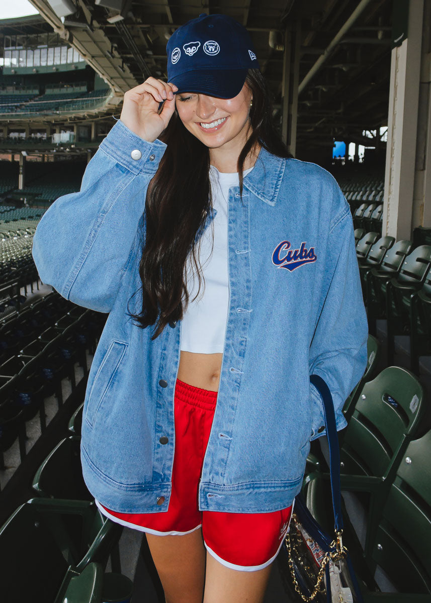 Cubs Denim Patch Jacket
