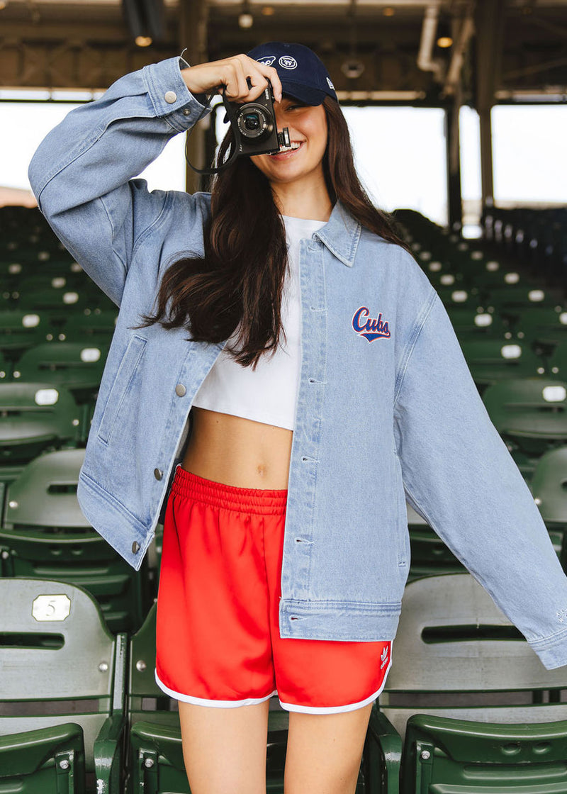 Cubs Denim Patch Jacket