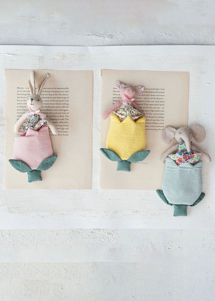 Flower Friends Plushie - Elephant