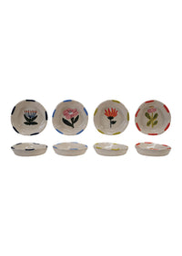 Flower Painted Trinket Dish