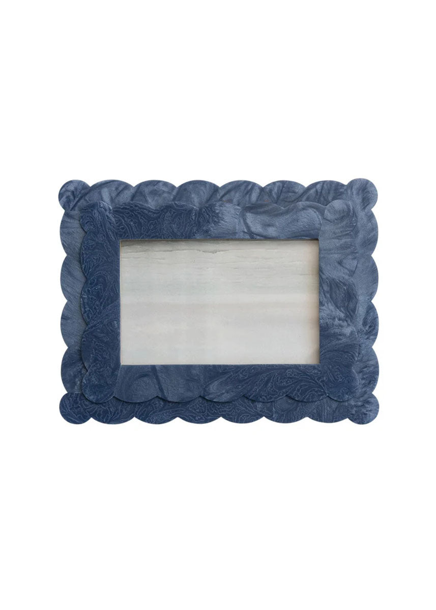 Layered Scallop Edge Picture Frame