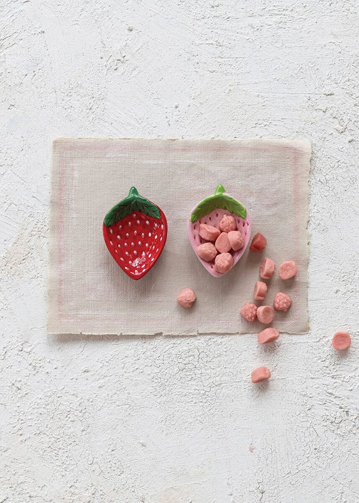 Ceramic Strawberry Dish