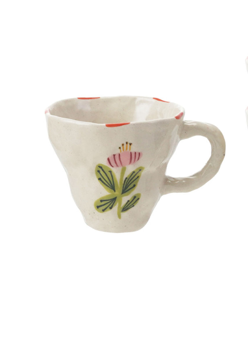Flower Painted Mug