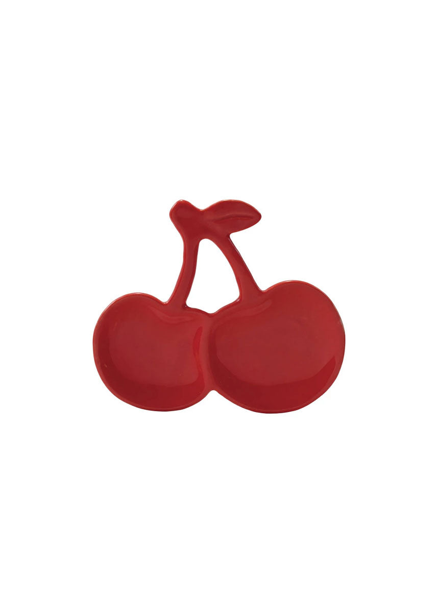 Ceramic Cherries Dish